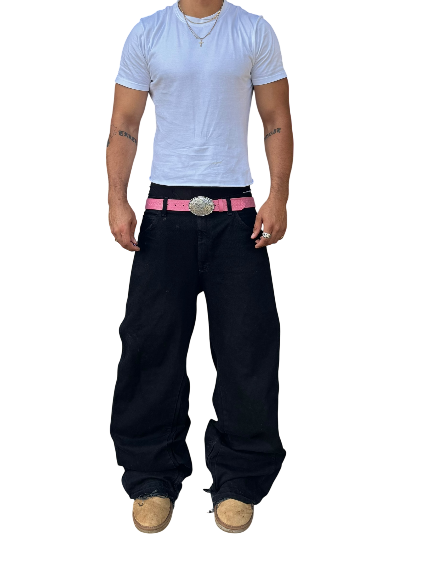 NMJ OUTLAW BELT *pink* (only 8 belts available)