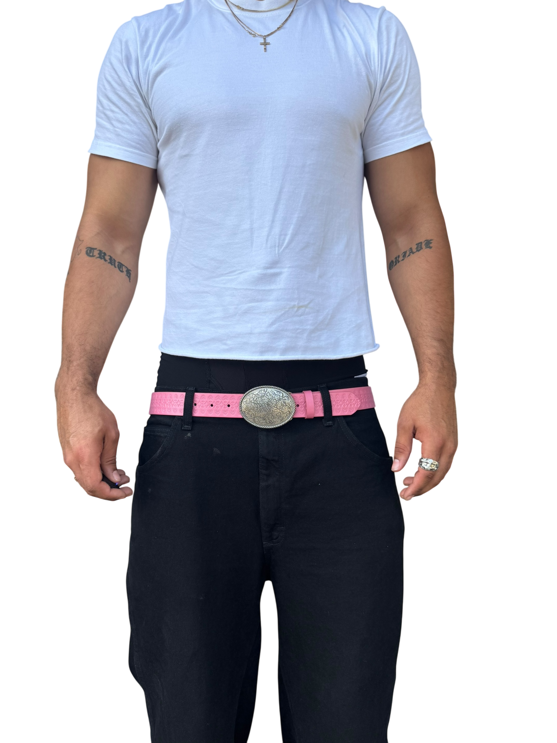 NMJ OUTLAW BELT *pink* (only 8 belts available)